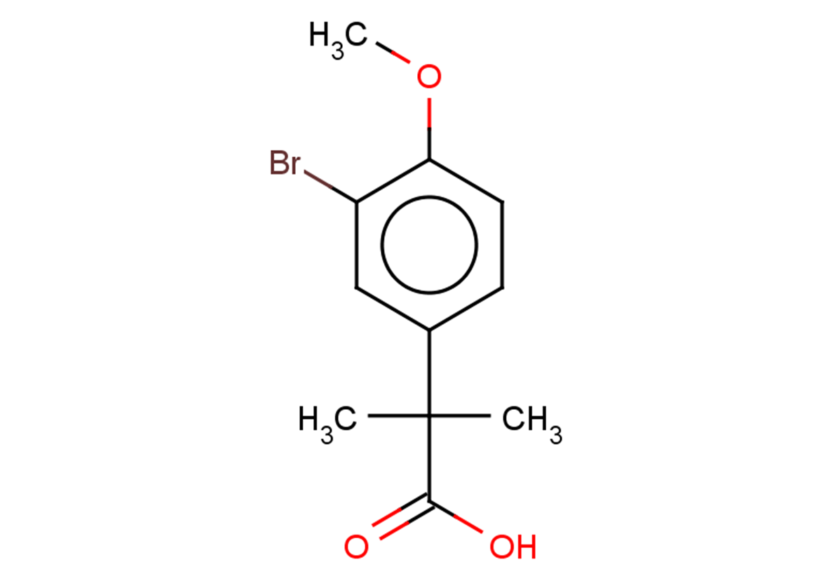2-(3-bromo-4-methoxyphenyl)-2-methylpropanoic acid