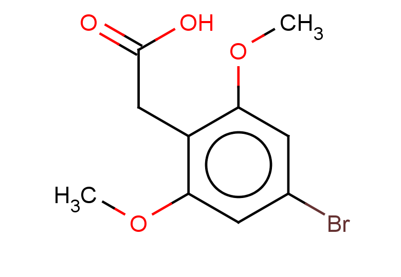 2-(4-bromo-2,6-dimethoxyphenyl)acetic acid