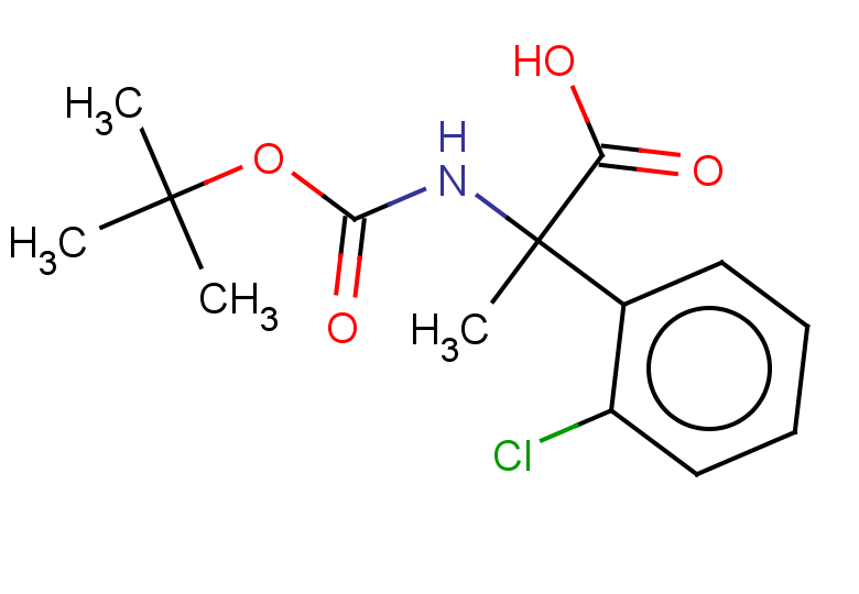2-{[(tert-butoxy)carbonyl]amino}-2-(2-chlorophenyl)propanoic acid