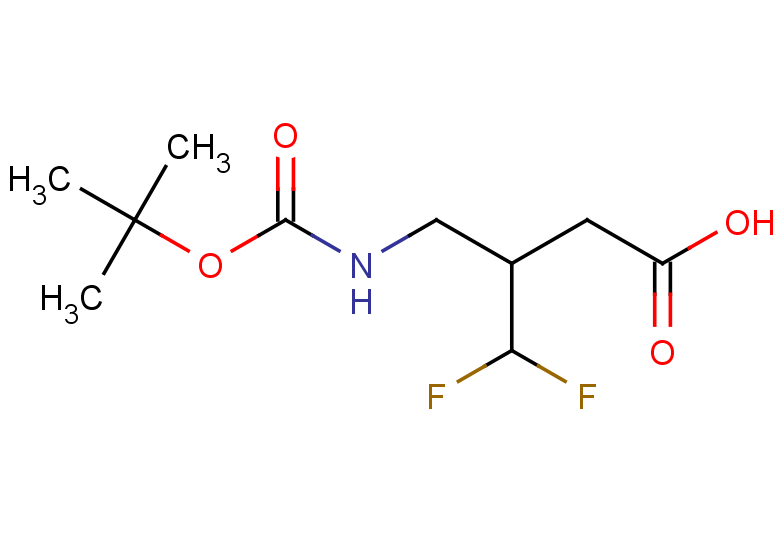 3-({[(tert-butoxy)carbonyl]amino}methyl)-4,4-difluorobutanoic acid