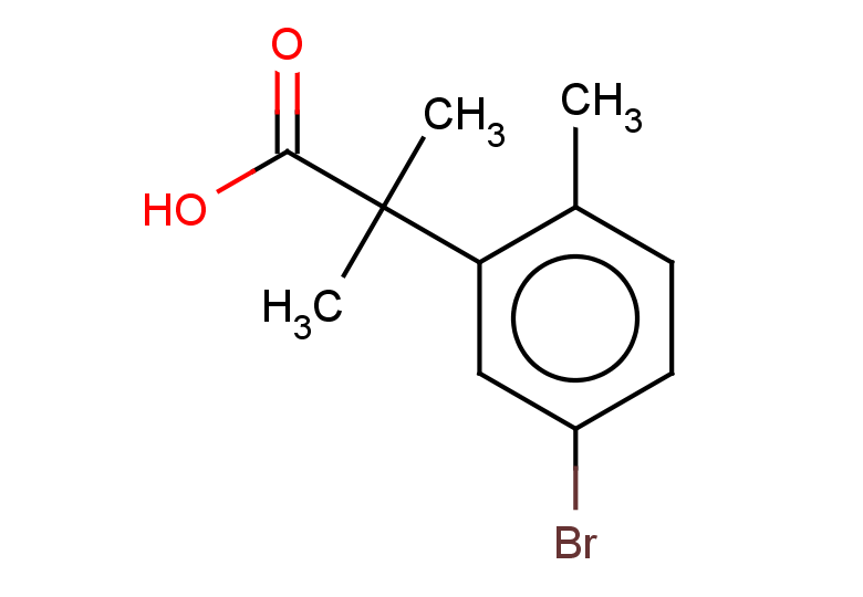 2-(5-bromo-2-methylphenyl)-2-methylpropanoic acid