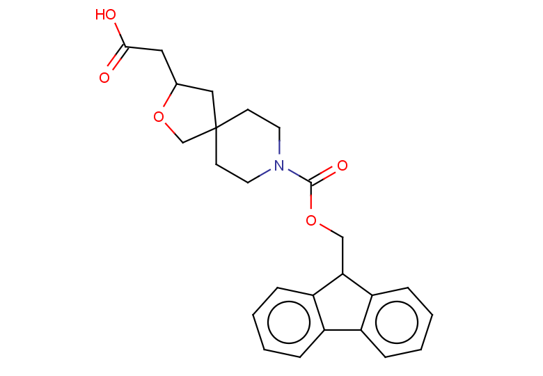 2-(8-{[(9H-fluoren-9-yl)methoxy]carbonyl}-2-oxa-8-azaspiro[4.5]decan-3-yl)acetic acid