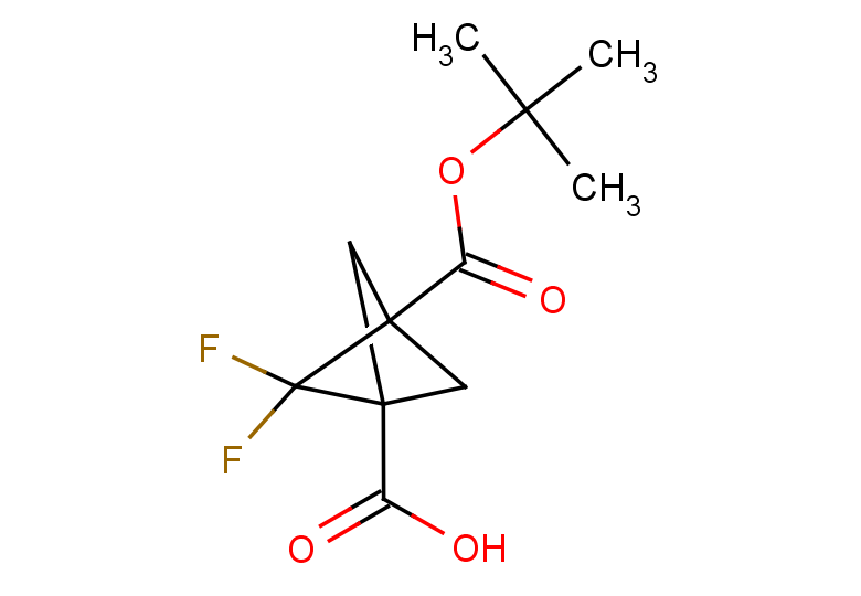 3-[(tert-butoxy)carbonyl]-2,2-difluorobicyclo[1.1.1]pentane-1-carboxylic acid