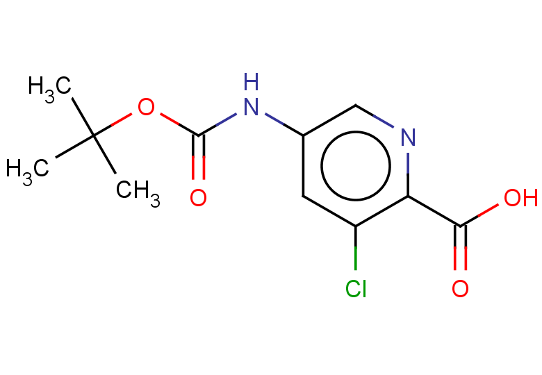 5-{[(tert-butoxy)carbonyl]amino}-3-chloropyridine-2-carboxylic acid