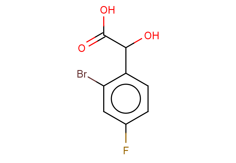 2-(2-bromo-4-fluorophenyl)-2-hydroxyacetic acid