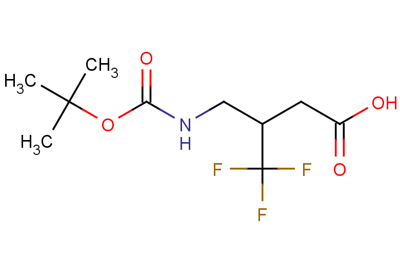 3-({[(tert-butoxy)carbonyl]amino}methyl)-4,4,4-trifluorobutanoic acid
