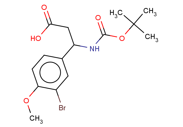 3-(3-bromo-4-methoxyphenyl)-3-{[(tert-butoxy)carbonyl]amino}propanoic acid