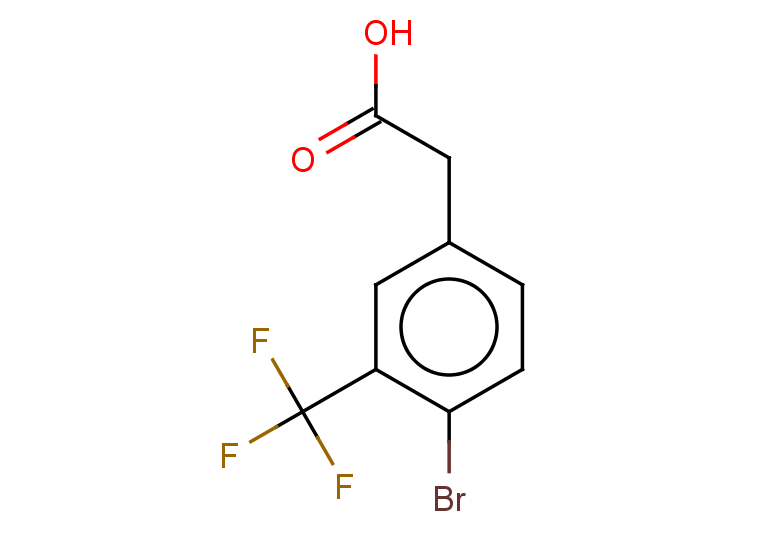 2-[4-bromo-3-(trifluoromethyl)phenyl]acetic acid