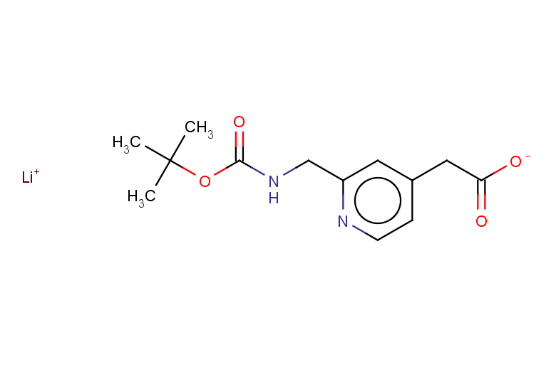 lithium(1+) 2-[2-({[(tert-butoxy)carbonyl]amino}methyl)pyridin-4-yl]acetate
