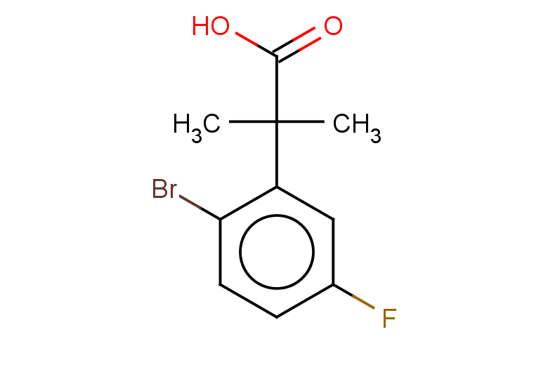 2-(2-bromo-5-fluorophenyl)-2-methylpropanoic acid