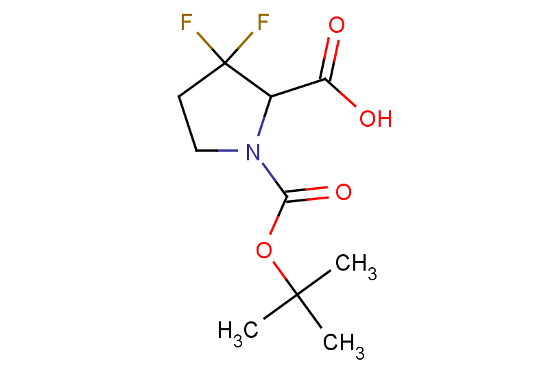 1-[(tert-butoxy)carbonyl]-3,3-difluoropyrrolidine-2-carboxylic acid