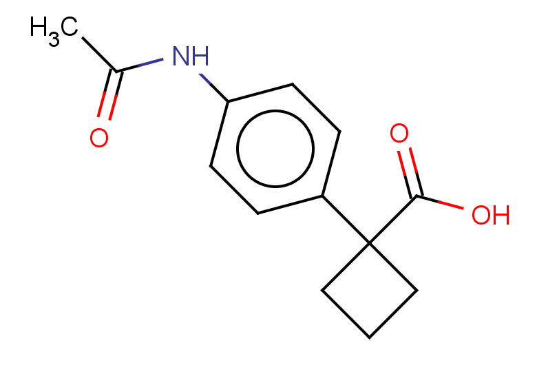 1-(4-acetamidophenyl)cyclobutane-1-carboxylic acid