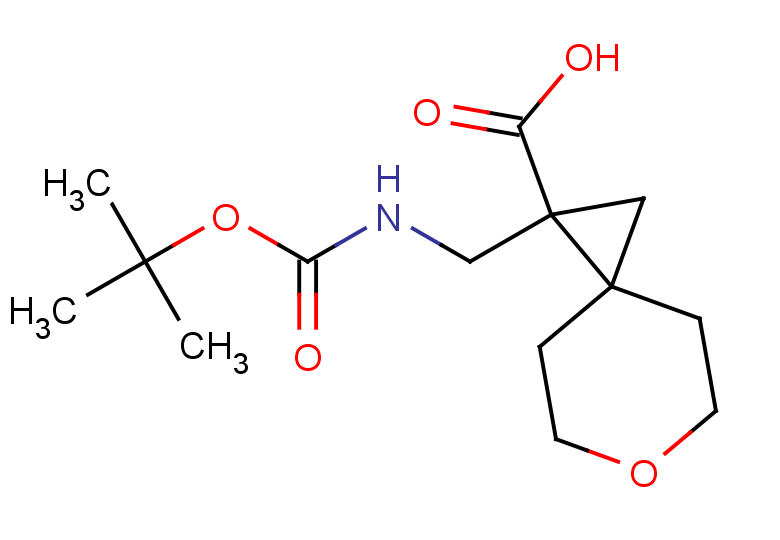 1-({[(tert-butoxy)carbonyl]amino}methyl)-6-oxaspiro[2.5]octane-1-carboxylic acid