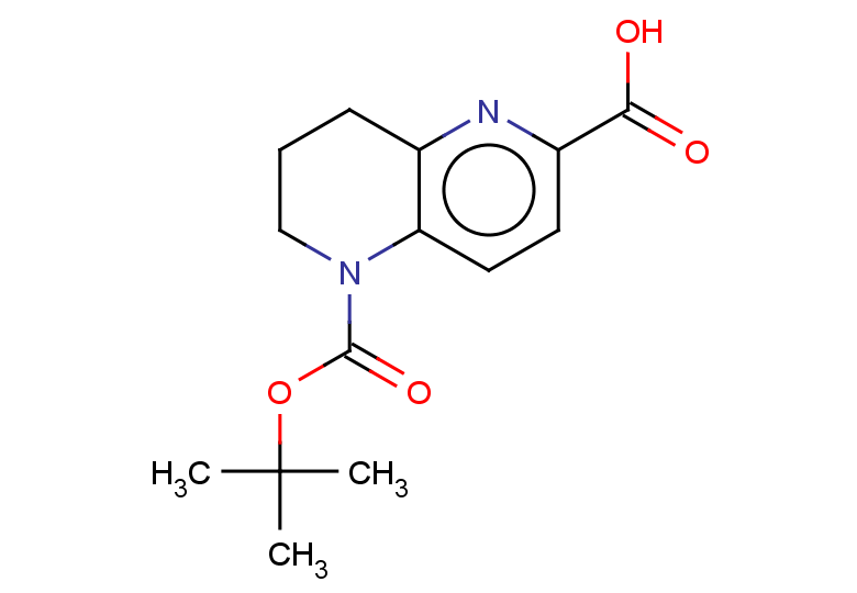 5-[(tert-butoxy)carbonyl]-5,6,7,8-tetrahydro-1,5-naphthyridine-2-carboxylic acid