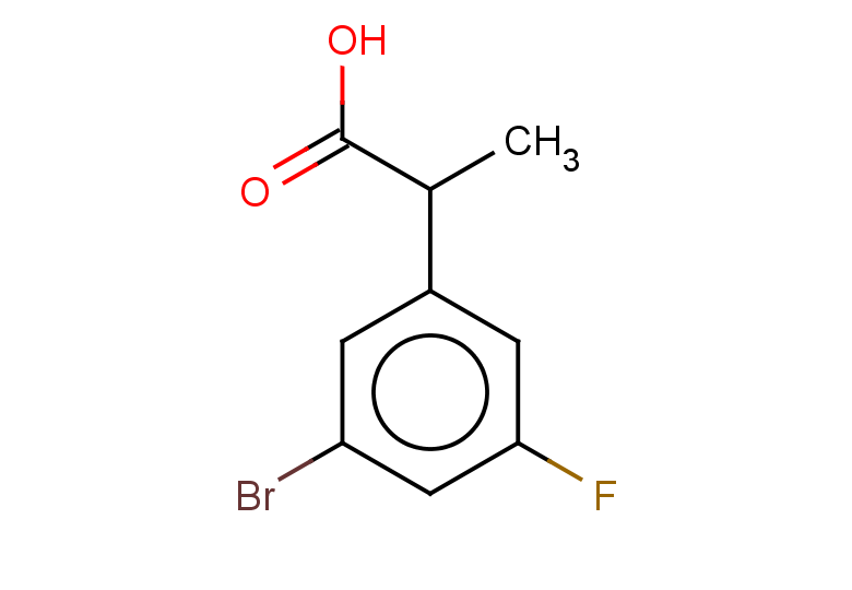2-(3-bromo-5-fluorophenyl)propanoic acid