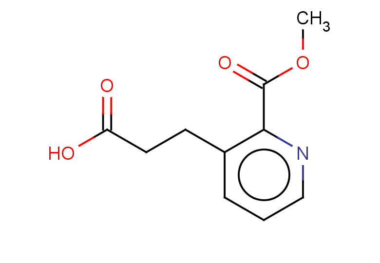 3-[2-(methoxycarbonyl)pyridin-3-yl]propanoic acid