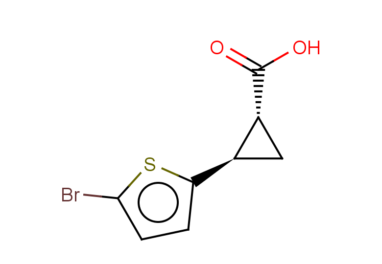 rac-(1R,2R)-2-(5-bromothiophen-2-yl)cyclopropane-1-carboxylic acid, trans