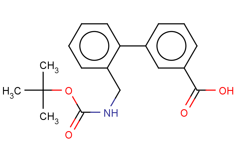 3-[2-({[(tert-butoxy)carbonyl]amino}methyl)phenyl]benzoic acid