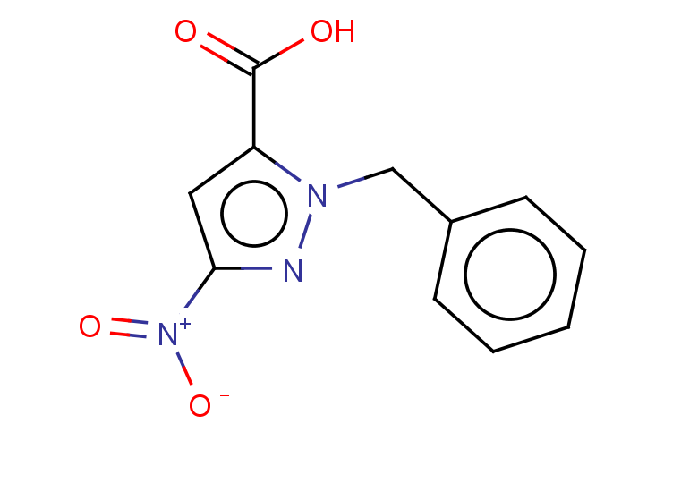 1-benzyl-3-nitro-1H-pyrazole-5-carboxylic acid