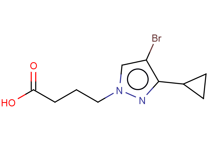 4-(4-bromo-3-cyclopropyl-1H-pyrazol-1-yl)butanoic acid