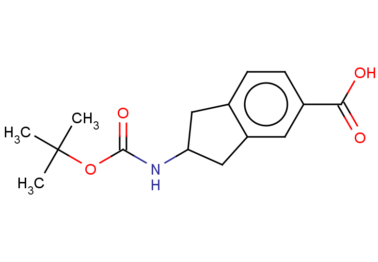 2-{[(tert-butoxy)carbonyl]amino}-2,3-dihydro-1H-indene-5-carboxylic acid