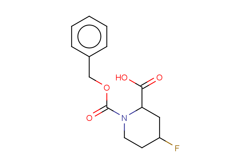 1-[(benzyloxy)carbonyl]-4-fluoropiperidine-2-carboxylic acid