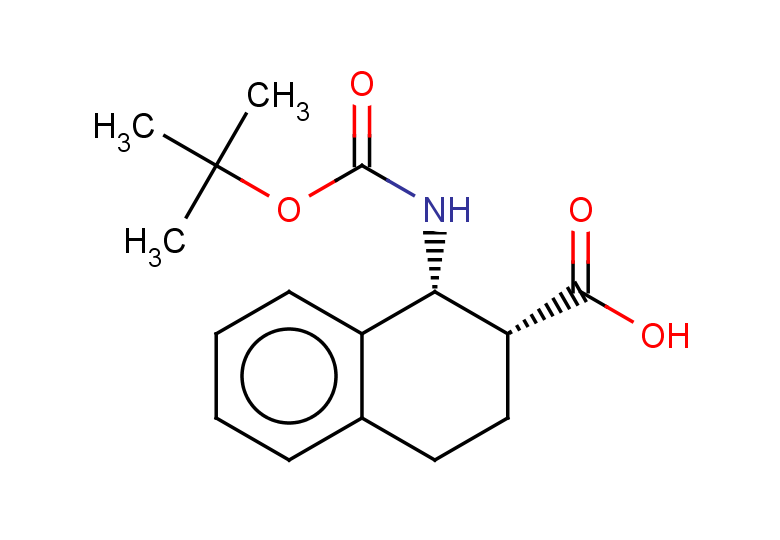 rac-(1R,2R)-1-{[(tert-butoxy)carbonyl]amino}-1,2,3,4-tetrahydronaphthalene-2-carboxylic acid, cis