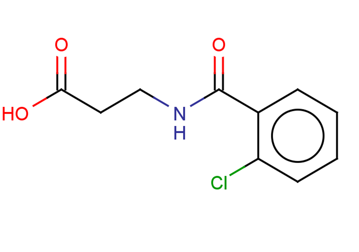 3-[(2-chlorophenyl)formamido]propanoic acid