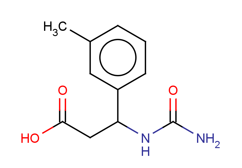 3-(carbamoylamino)-3-(3-methylphenyl)propanoic acid