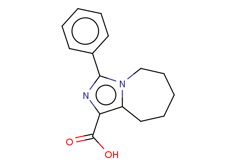 3-phenyl-5H,6H,7H,8H,9H-imidazo[1,5-a]azepine-1-carboxylic acid