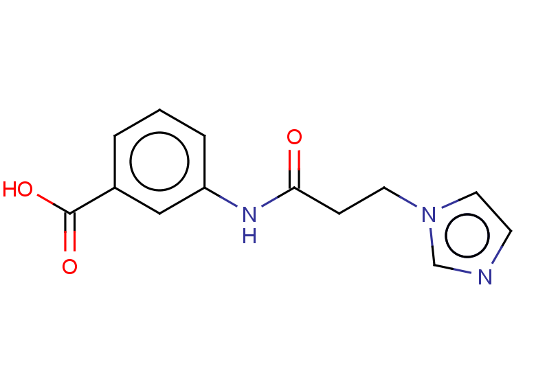 3-[3-(1H-imidazol-1-yl)propanamido]benzoic acid