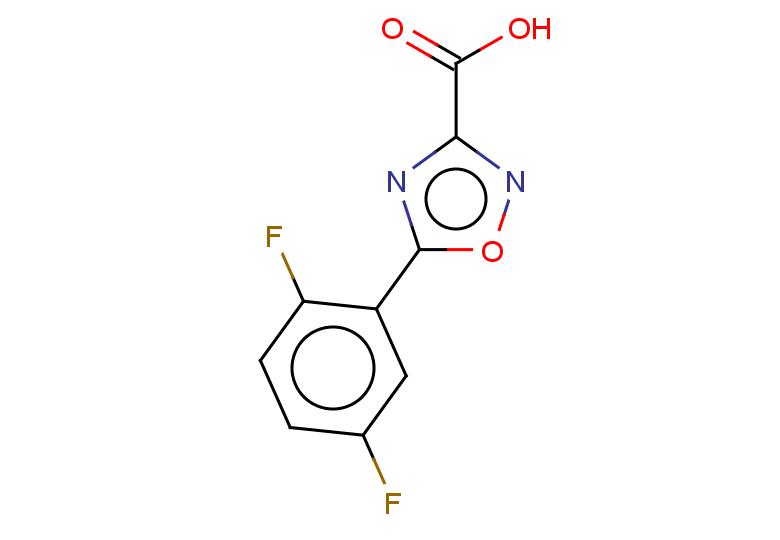 5-(2,5-difluorophenyl)-1,2,4-oxadiazole-3-carboxylic acid