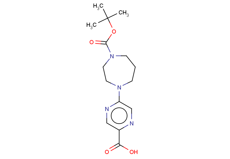 5-{4-[(tert-butoxy)carbonyl]-1,4-diazepan-1-yl}pyrazine-2-carboxylic acid