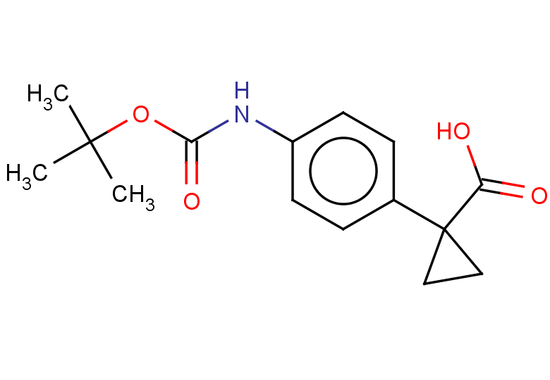 1-(4-{[(tert-butoxy)carbonyl]amino}phenyl)cyclopropane-1-carboxylic acid