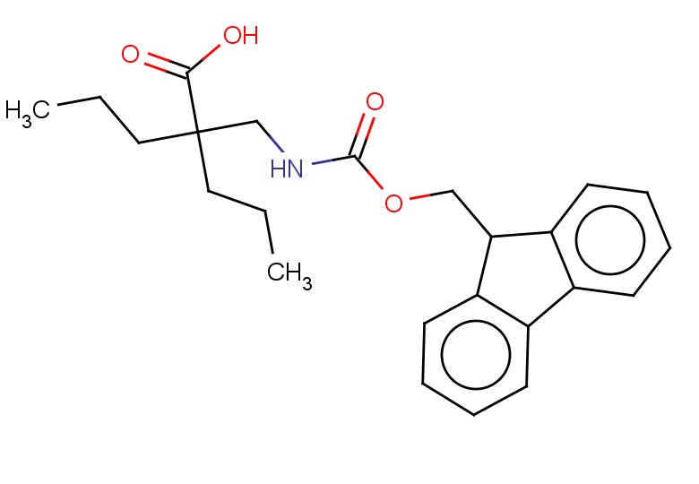 2-[({[(9H-fluoren-9-yl)methoxy]carbonyl}amino)methyl]-2-propylpentanoic acid