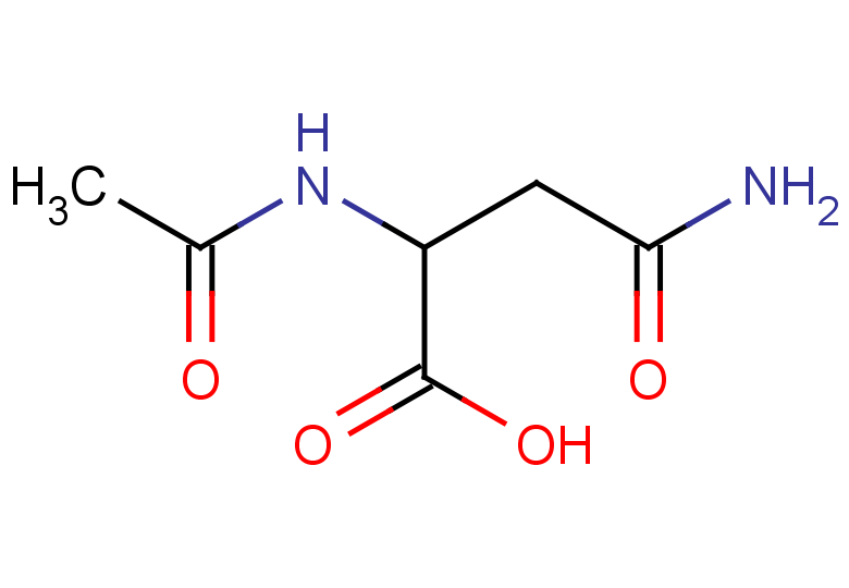3-carbamoyl-2-acetamidopropanoic acid