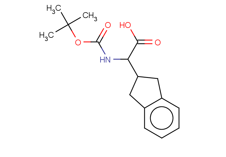 2-{[(tert-butoxy)carbonyl]amino}-2-(2,3-dihydro-1H-inden-2-yl)acetic acid