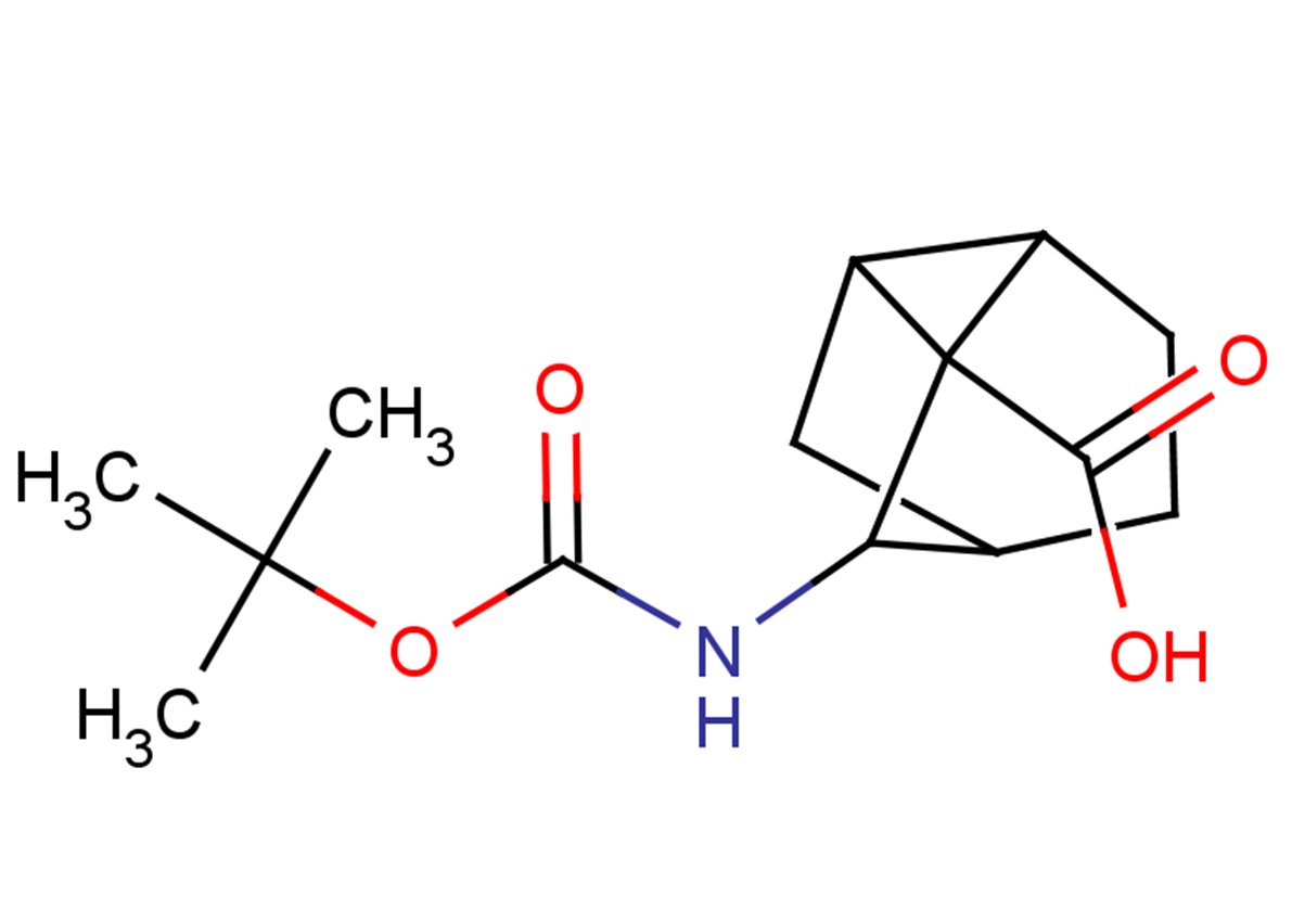 8-{[(tert-butoxy)carbonyl]amino}tricyclo[3.2.1.0,2,7]octane-1-carboxylic acid
