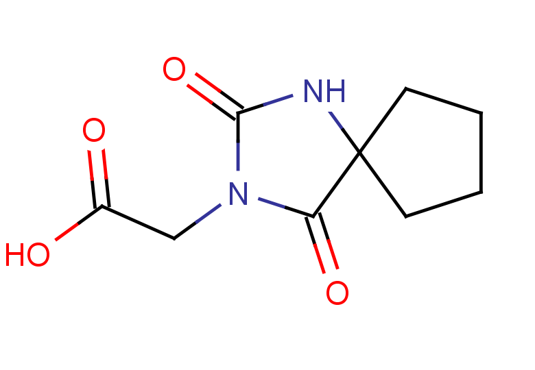 2-{2,4-dioxo-1,3-diazaspiro[4.4]nonan-3-yl}acetic acid