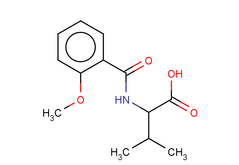 2-[(2-methoxyphenyl)formamido]-3-methylbutanoic acid