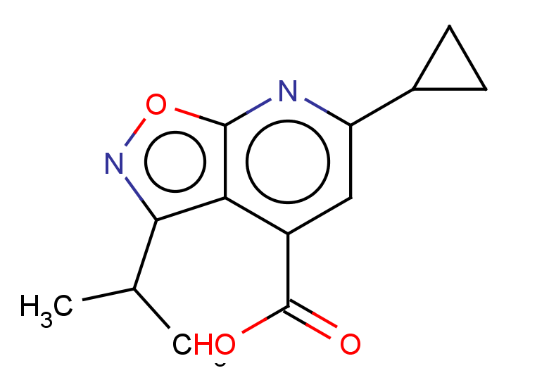 6-cyclopropyl-3-(propan-2-yl)-[1,2]oxazolo[5,4-b]pyridine-4-carboxylic acid