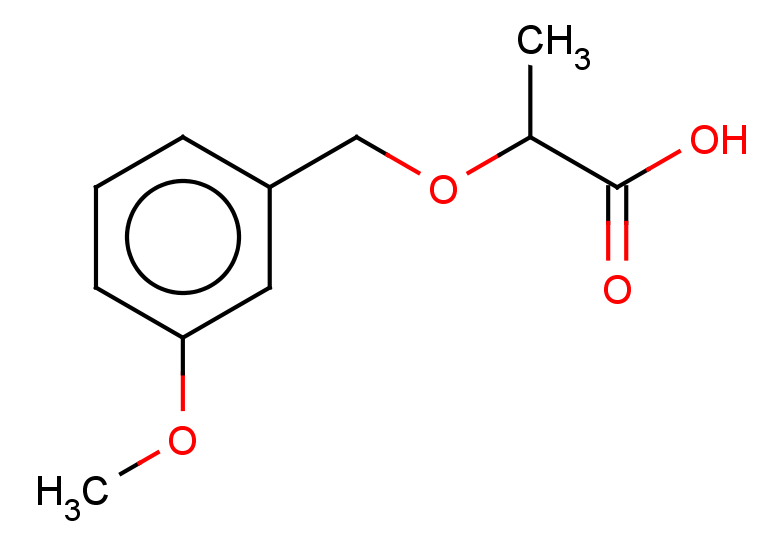 2-[(3-methoxyphenyl)methoxy]propanoic acid