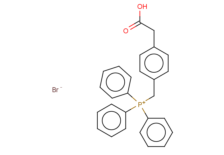 {[4-(carboxymethyl)phenyl]methyl}triphenylphosphanium bromide
