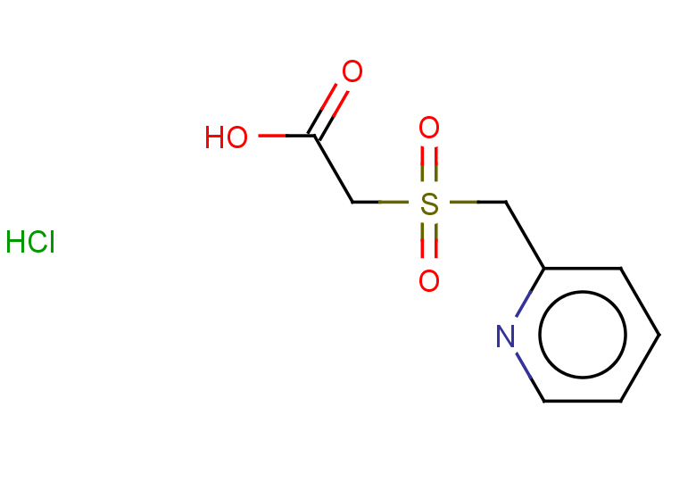 2-[(pyridin-2-yl)methanesulfonyl]acetic acid hydrochloride