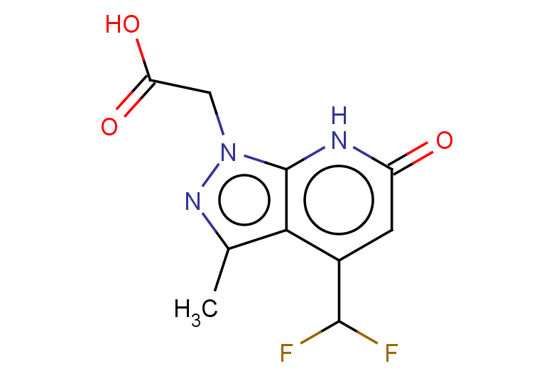 2-[4-(difluoromethyl)-3-methyl-6-oxo-1H,6H,7H-pyrazolo[3,4-b]pyridin-1-yl]acetic acid