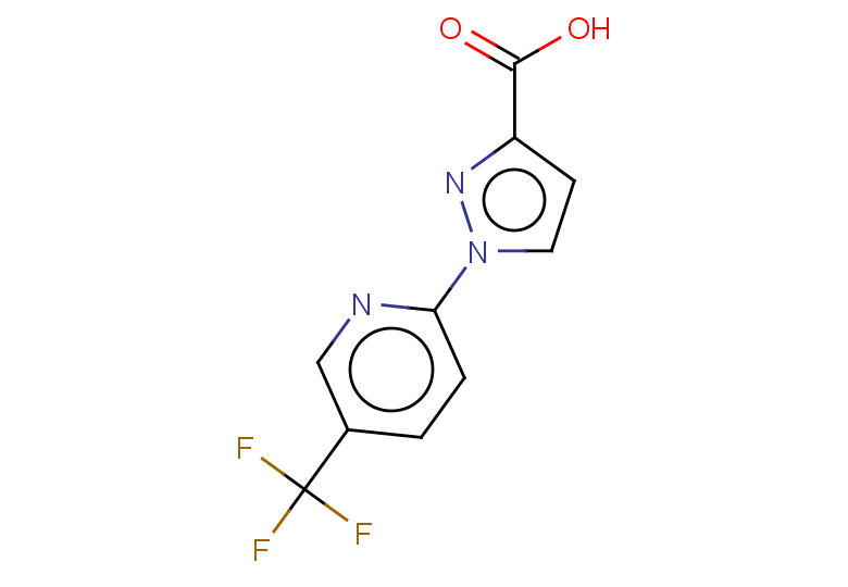 1-[5-(trifluoromethyl)pyridin-2-yl]-1H-pyrazole-3-carboxylic acid