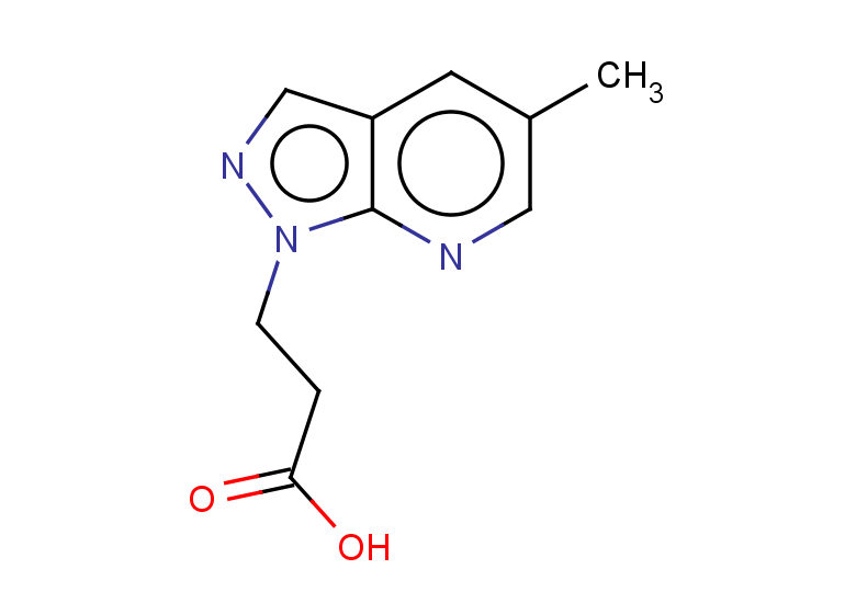 3-{5-methyl-1H-pyrazolo[3,4-b]pyridin-1-yl}propanoic acid