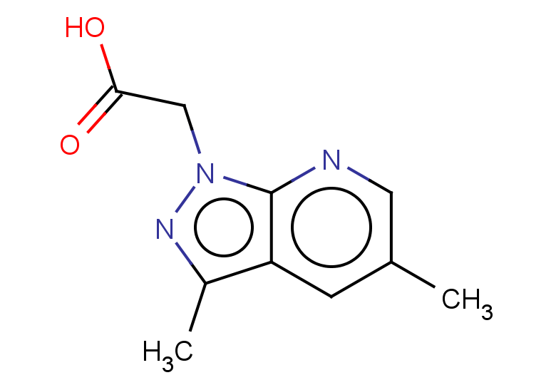 2-{3,5-dimethyl-1H-pyrazolo[3,4-b]pyridin-1-yl}acetic acid