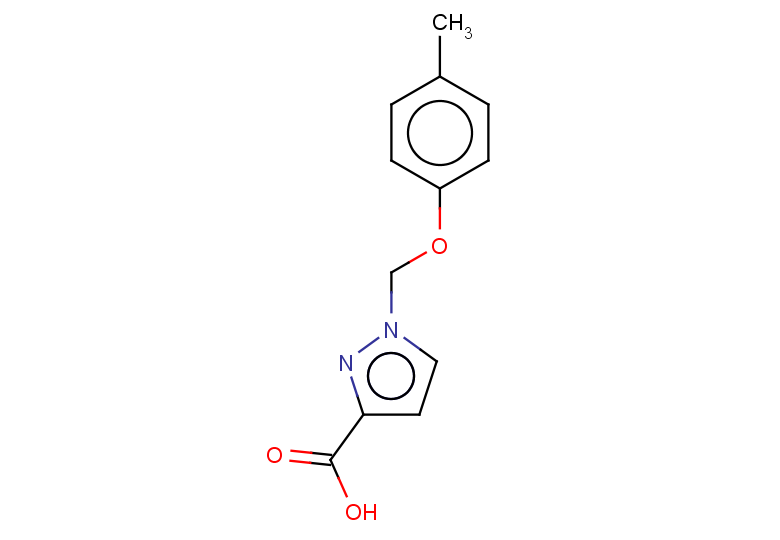 1-(4-methylphenoxymethyl)-1H-pyrazole-3-carboxylic acid