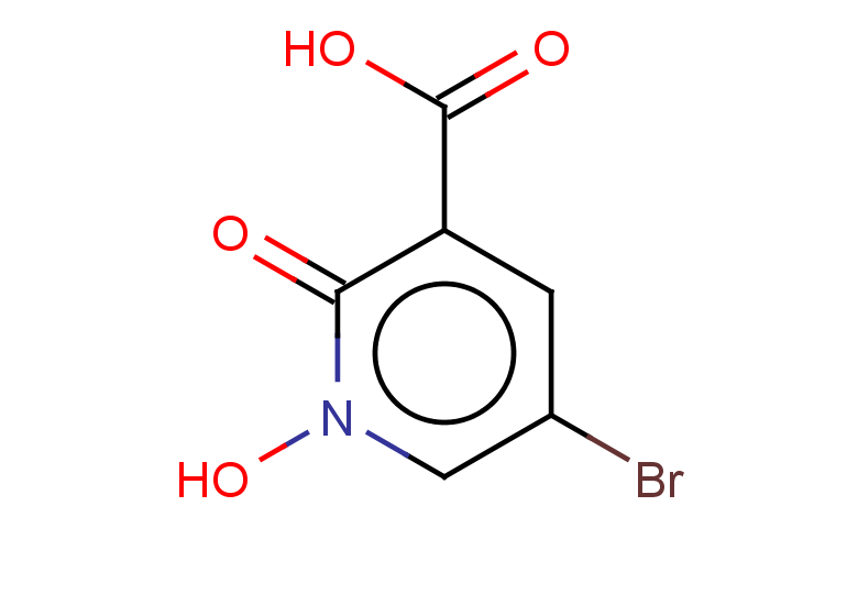 5-bromo-1-hydroxy-2-oxo-1,2-dihydropyridine-3-carboxylic acid